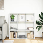 Raumteiler-Bücherregal Weiß 102x29x103,5 cm Holzwerkstoff