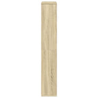 Bücherregal Sonoma-Eiche 60x20x120,5 cm Holzwerkstoff
