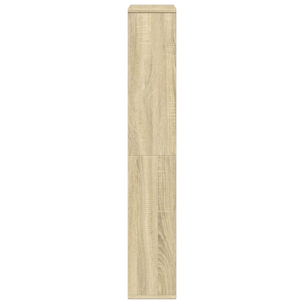 Bücherregal Sonoma-Eiche 60x20x120,5 cm Holzwerkstoff