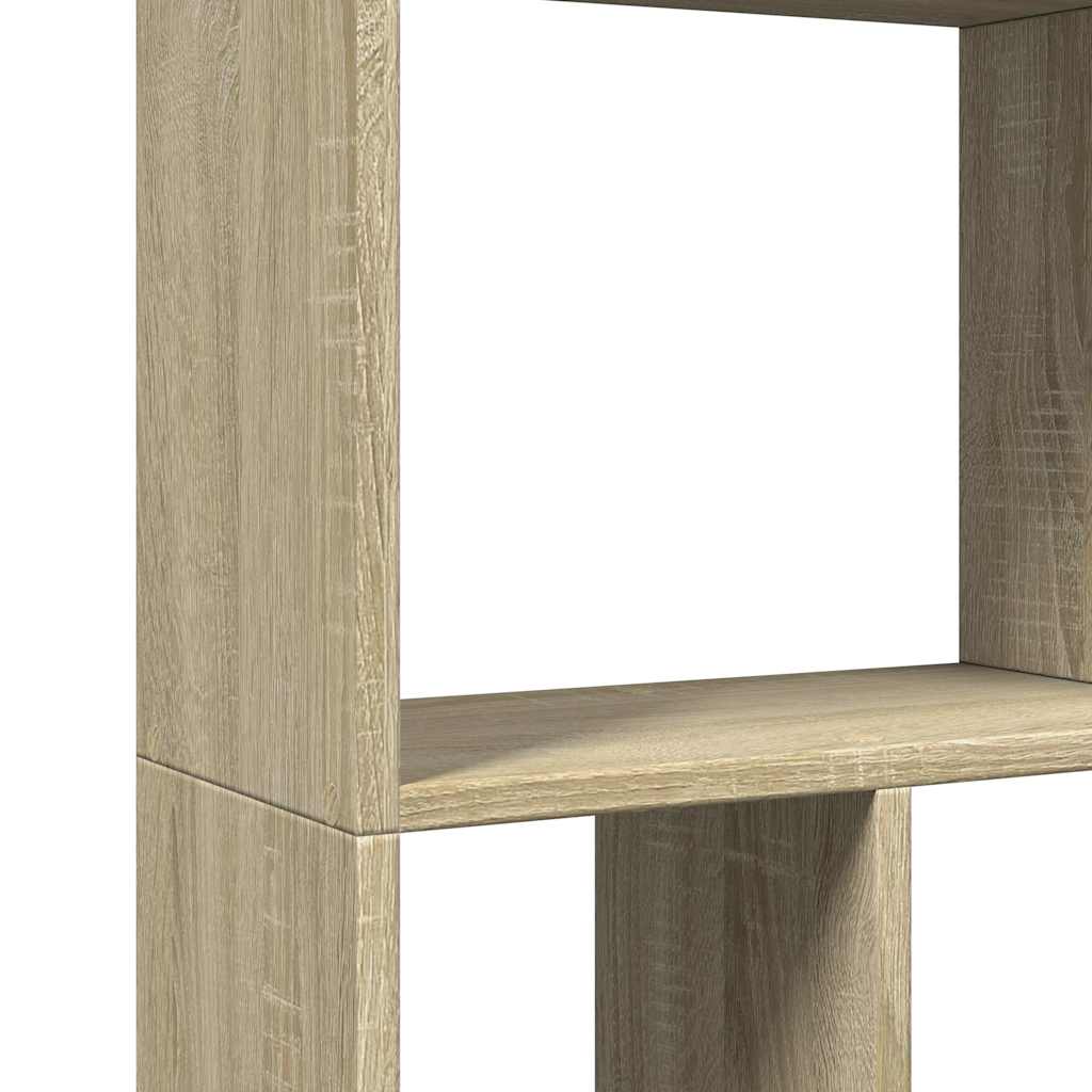 Bücherregal Sonoma-Eiche 60x20x120,5 cm Holzwerkstoff