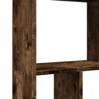 Bücherregal Räuchereiche 60x20x120,5 cm Holzwerkstoff
