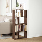 Bücherregal Braun Eichen-Optik 60x20x120,5 cm Holzwerkstoff