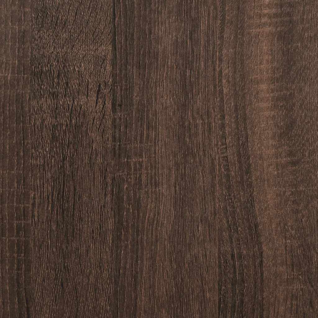 Bücherregal Braun Eichen-Optik 60x20x120,5 cm Holzwerkstoff