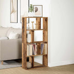 Bücherregal Altholz-Optik 60x20x120,5 cm Holzwerkstoff
