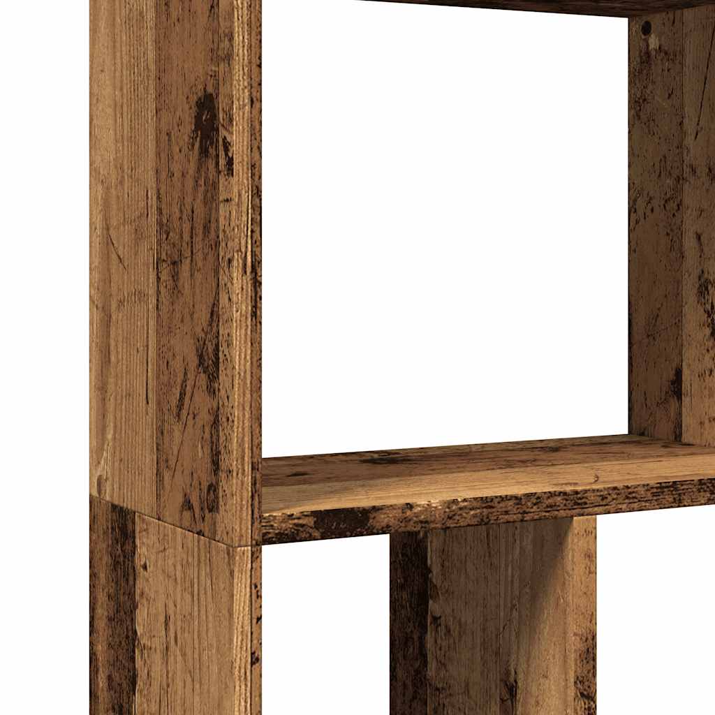 Bücherregal Altholz-Optik 60x20x120,5 cm Holzwerkstoff