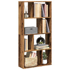 Bücherregal Altholz-Optik 60x20x120,5 cm Holzwerkstoff