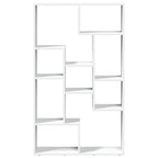 Bücherregal Weiß 72x20x120,5 cm Holzwerkstoff