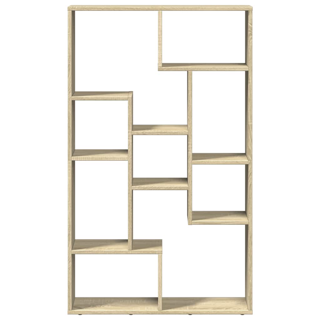 Bücherregal Sonoma-Eiche 72x20x120,5 cm Holzwerkstoff
