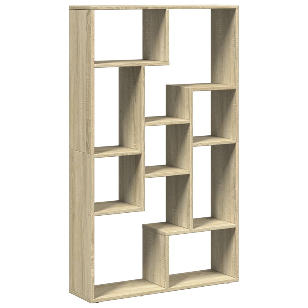 Bücherregal Sonoma-Eiche 72x20x120,5 cm Holzwerkstoff