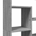 Bücherregal Grau Sonoma 72x20x120,5 cm Holzwerkstoff