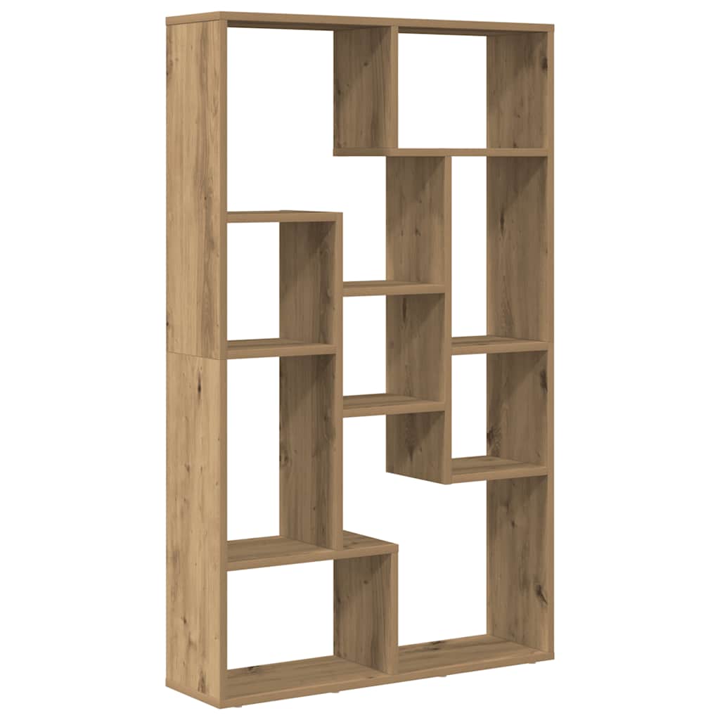 Bücherregal Artisan-Eiche 72x20x120,5 cm Holzwerkstoff
