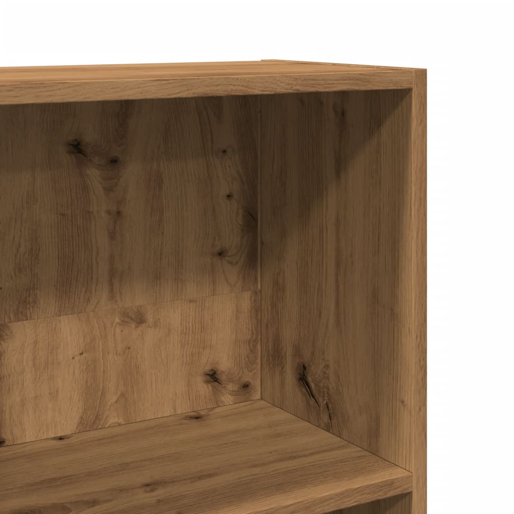 Bücherregal Artisian Oak 40 x 24 x 176 cm Holzwerkstoff