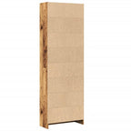 Bücherregal Altholz-Optik 60x24x176 cm Holzwerkstoff