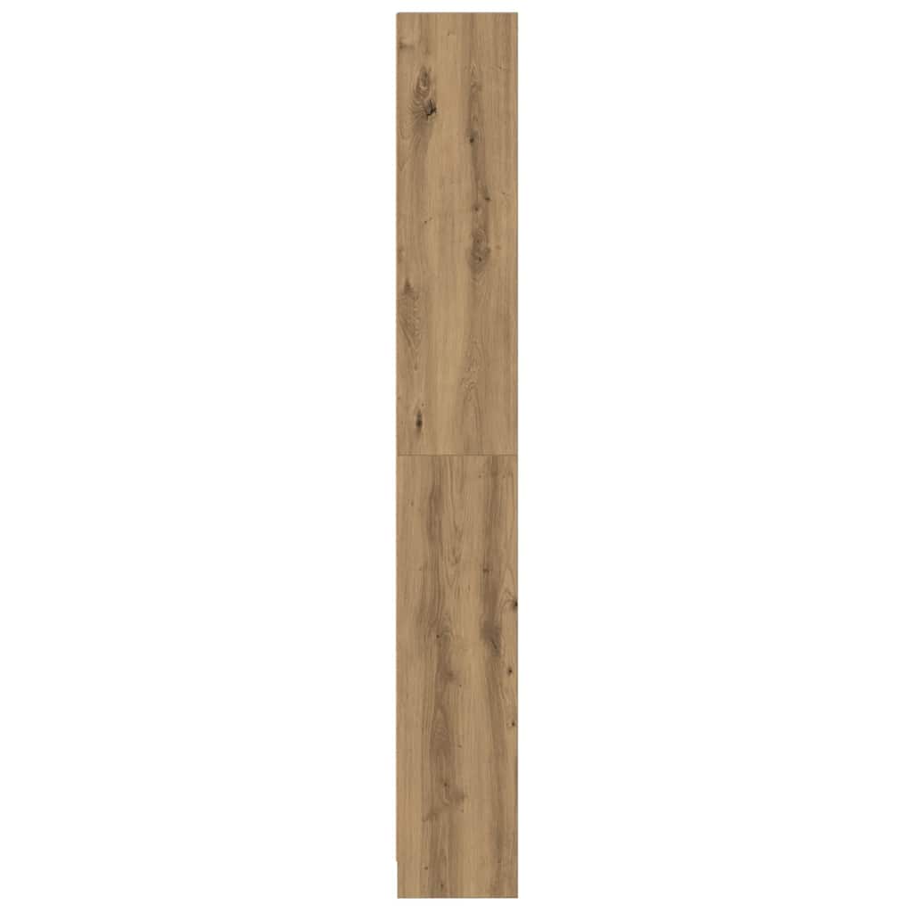 Bücherregal Artisian Oak 60 x 24 x 176 cm Holzwerkstoff