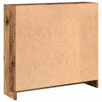Bücherregal Altholz-Optik 80x24x76cm Holzwerkstoff
