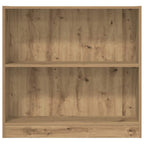 Bücherregal Artisan-Eiche 80x24x76cm Holzwerkstoff
