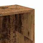 Bücherregal Altholz-Optik 80x24x109 cm Holzwerkstoff