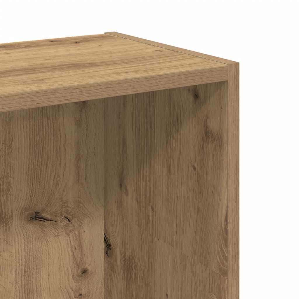 Bücherregal Artisan-Eiche 80x24x109 cm Holzwerkstoff