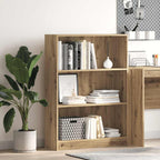 Bücherregal Artisan-Eiche 80x24x109 cm Holzwerkstoff