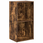 Bücherregal Räuchereiche 40x30x77 cm Holzwerkstoff
