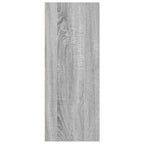 Bücherregal Grau Sonoma 40x30x77 cm Holzwerkstoff