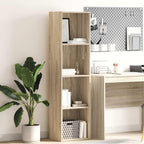 Bücherregal Sonoma-Eiche 40x30x152 cm Holzwerkstoff