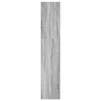 Bücherregal Grau Sonoma 40x30x152 cm Holzwerkstoff