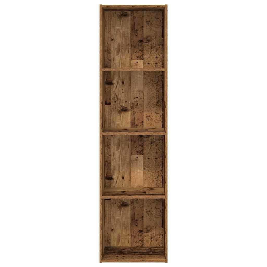 Bücherregal Altholz-Optik 40x30x152 cm Holzwerkstoff
