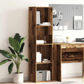 Bücherregal Altholz-Optik 40x30x152 cm Holzwerkstoff