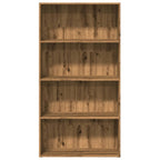 Bücherregal Artisan-Eiche 80x30x152 cm Holzwerkstoff
