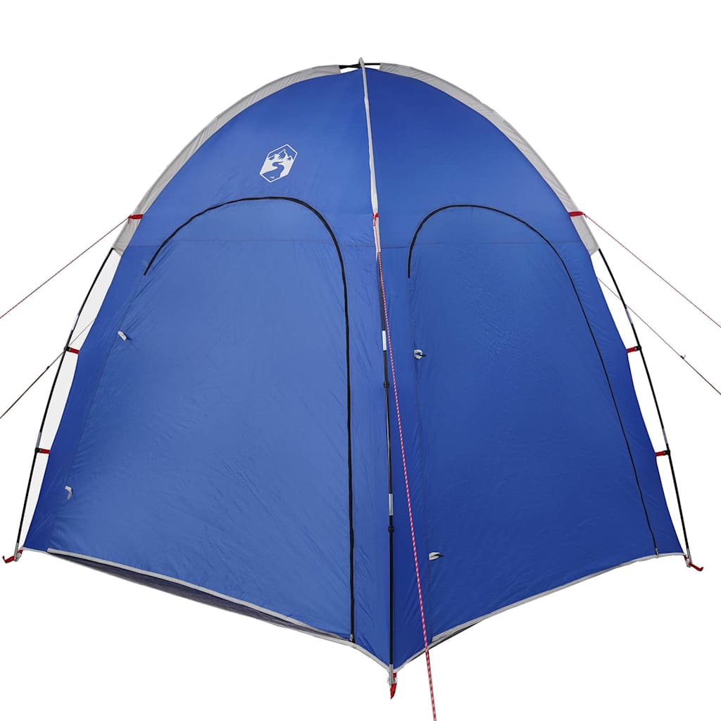 Poolzelt Azure Blau 366 x 305 x 231 cm Polyester und Fiberglas