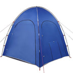 Poolzelt Azure Blau 366 x 305 x 231 cm Polyester und Fiberglas