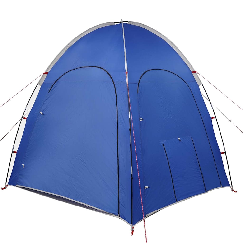 Poolzelt Azure Blau 366 x 305 x 231 cm Polyester und Fiberglas