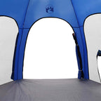 Poolzelt Azure Blau 366 x 305 x 231 cm Polyester und Fiberglas