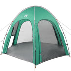 Poolzelt Meergrün 366 x 305 x 231 cm Polyester und Fiberglas