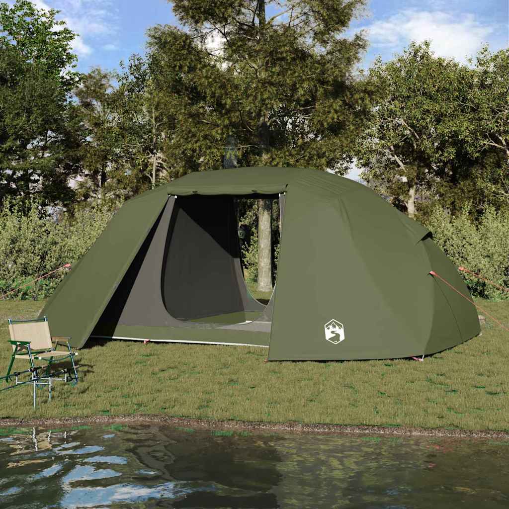 Angelzelt Olive Grün 514 x 465 x 187 cm Polyester und Fiberglas