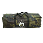 Angelzelt Tarnung 514 x 465 x 187 cm Polyester und Fiberglas