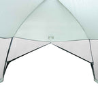 Moskitonetz-Zelt mit Dach Grau 380 x 380 x 225 cm