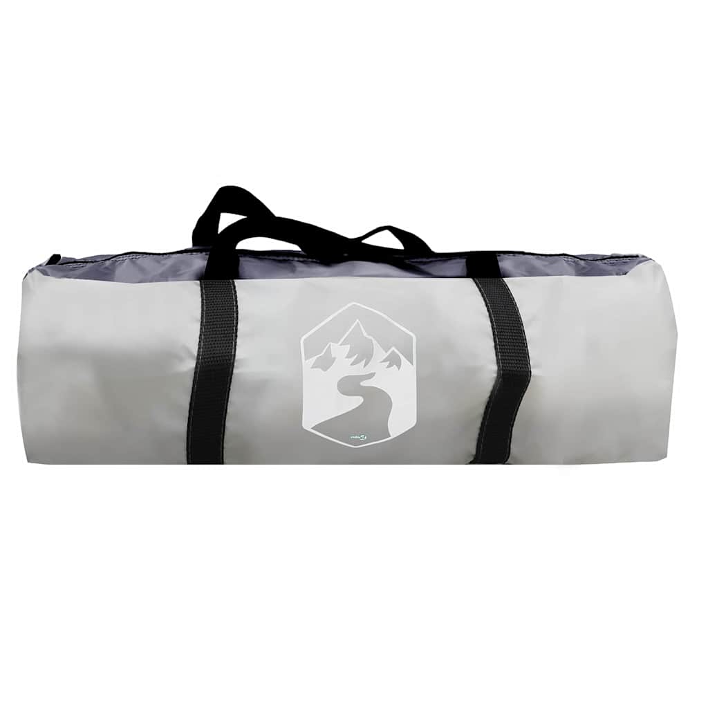 Moskitonetz-Zelt mit Dach Grau 380 x 380 x 225 cm