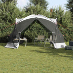 Moskitonetz-Zelt mit Dach Grau 434 x 434 x 230 cm