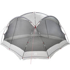 Moskitonetz-Zelt mit Dach Grau 434 x 434 x 230 cm