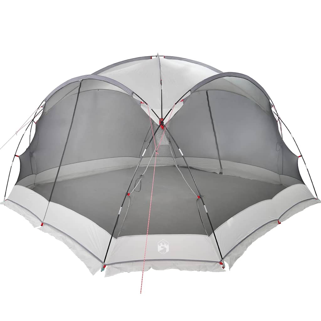 Moskitonetz-Zelt mit Dach Grau 434 x 434 x 230 cm
