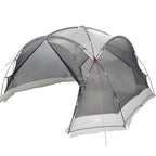 Moskitonetz-Zelt mit Dach Grau 434 x 434 x 230 cm