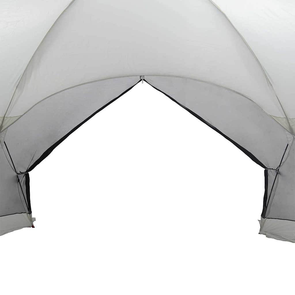 Moskitonetz-Zelt mit Dach Grau 434 x 434 x 230 cm