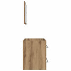 2-tlg. Badmöbel-Set Artisan-Eiche Holzwerkstoff