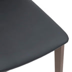 Esszimmerstühle mit Kissen 2 Stk. Braun Massivholz Gummibaum
