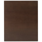 Esstisch Braun Massivholz Gummibaumholz