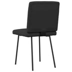 Esszimmerstühle 4 Stk. Schwarz Kunstleder