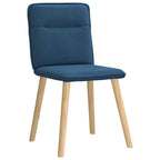 Esszimmerstühle 6 Stk. Blau Stoff