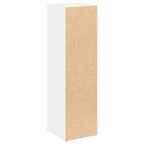 Badezimmerschrank mit Rollenhalter Weiß 20,5x22x72 cm